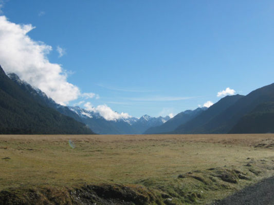 A landscape of Fiordland
