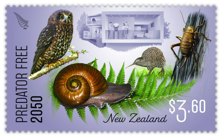 New stamp issue looks to predator free future