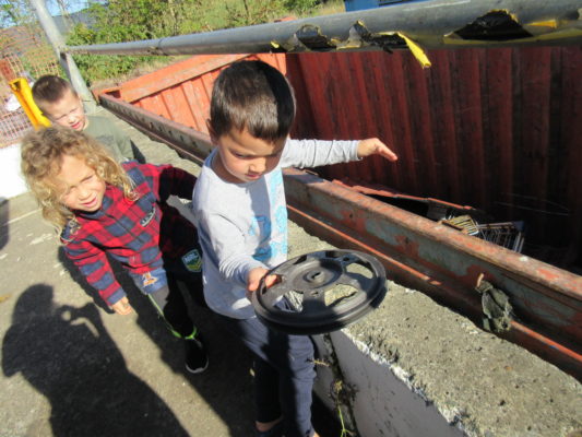 Ahipara Sandhoppers children learn to reuse and recycle whenever they can.