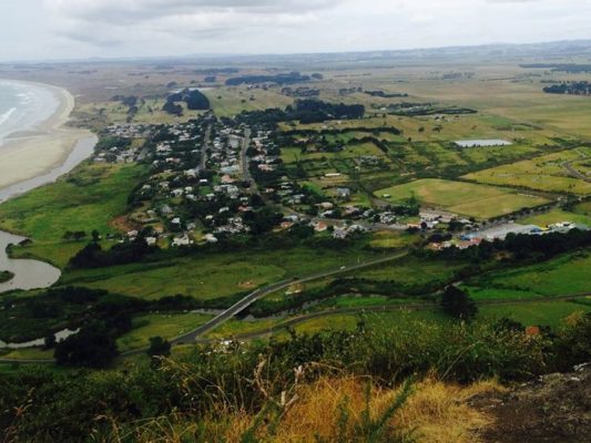 Ahipara is a small seaside community.