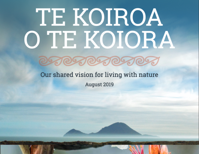 Cover of the NZ Biodiversity Strategy Discussion document 2019.