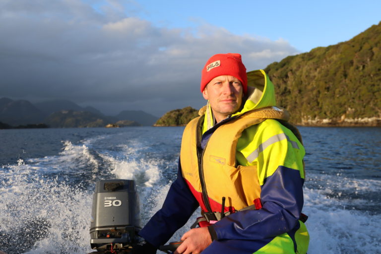 Biodiversity ranger, Pete McMurtrie. Photo: Liz Mathieson.