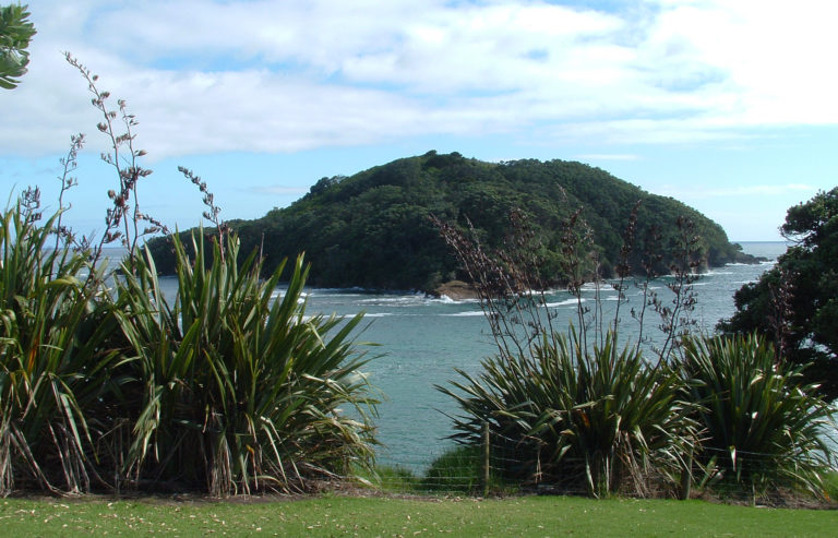 Goat Island from the mainland