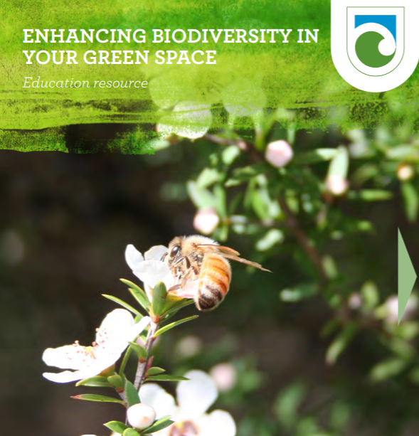 Cover of unit plan for "Enhancing Biodiversity"
