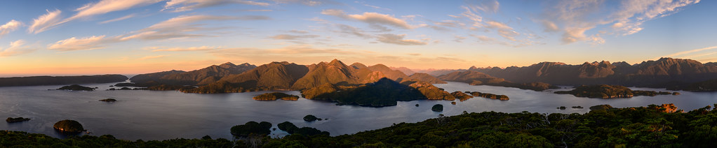 A panoramic shot of Tamatea