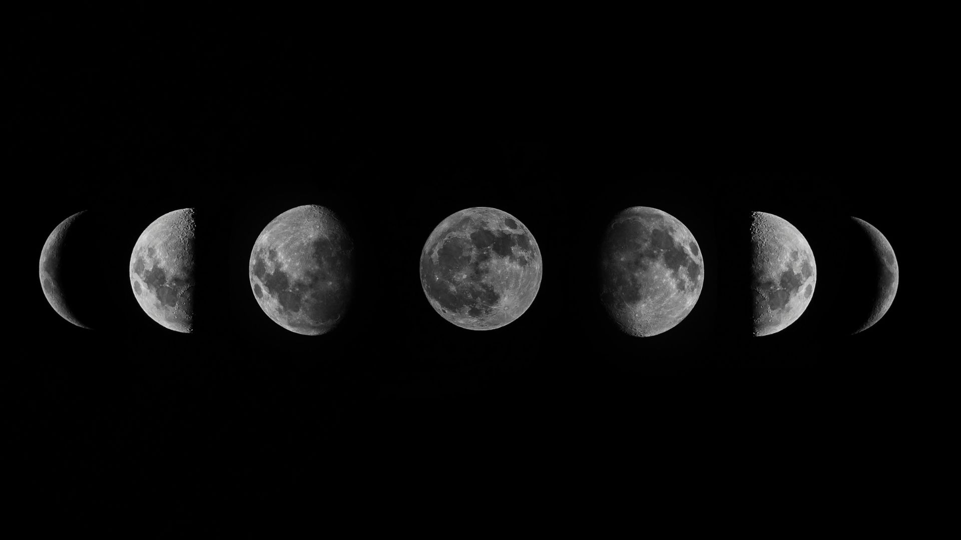 Photo of moon phases
