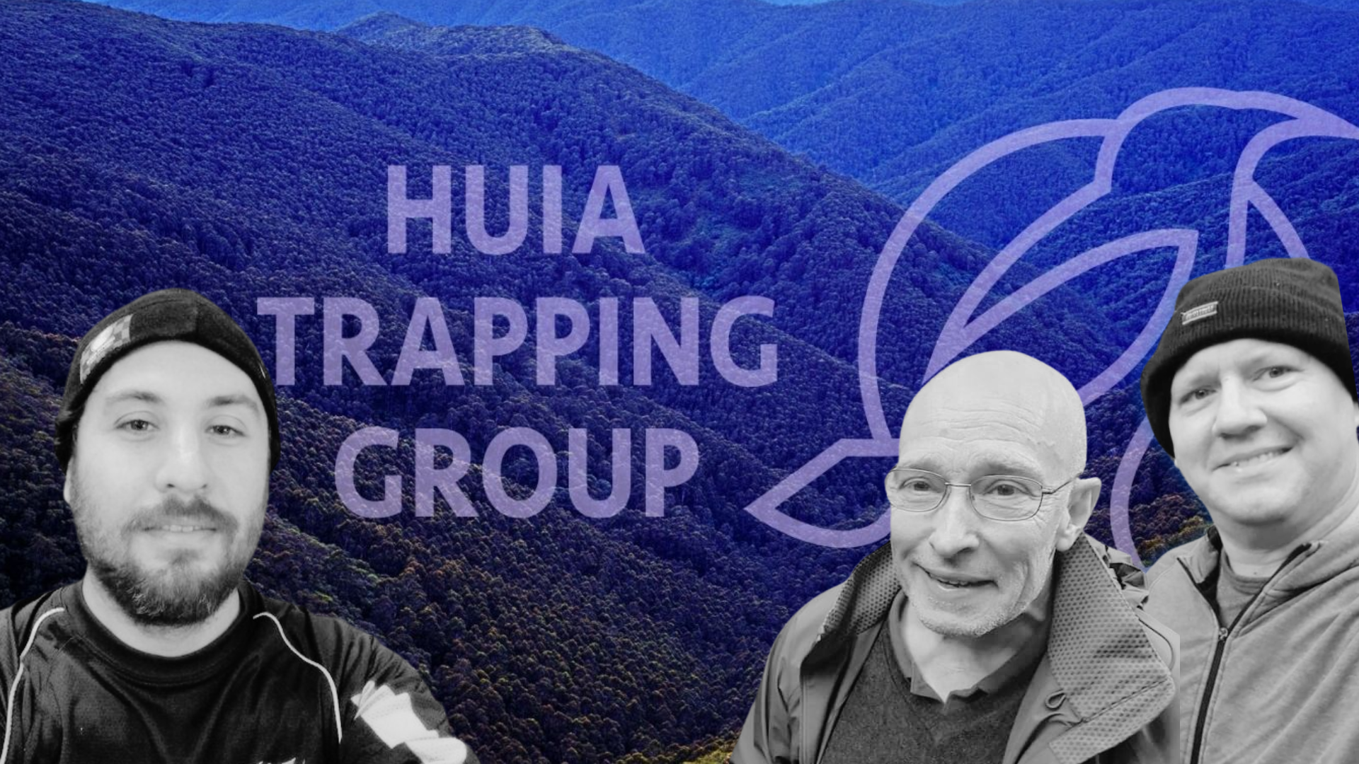Members of the Huia Trapping Group.