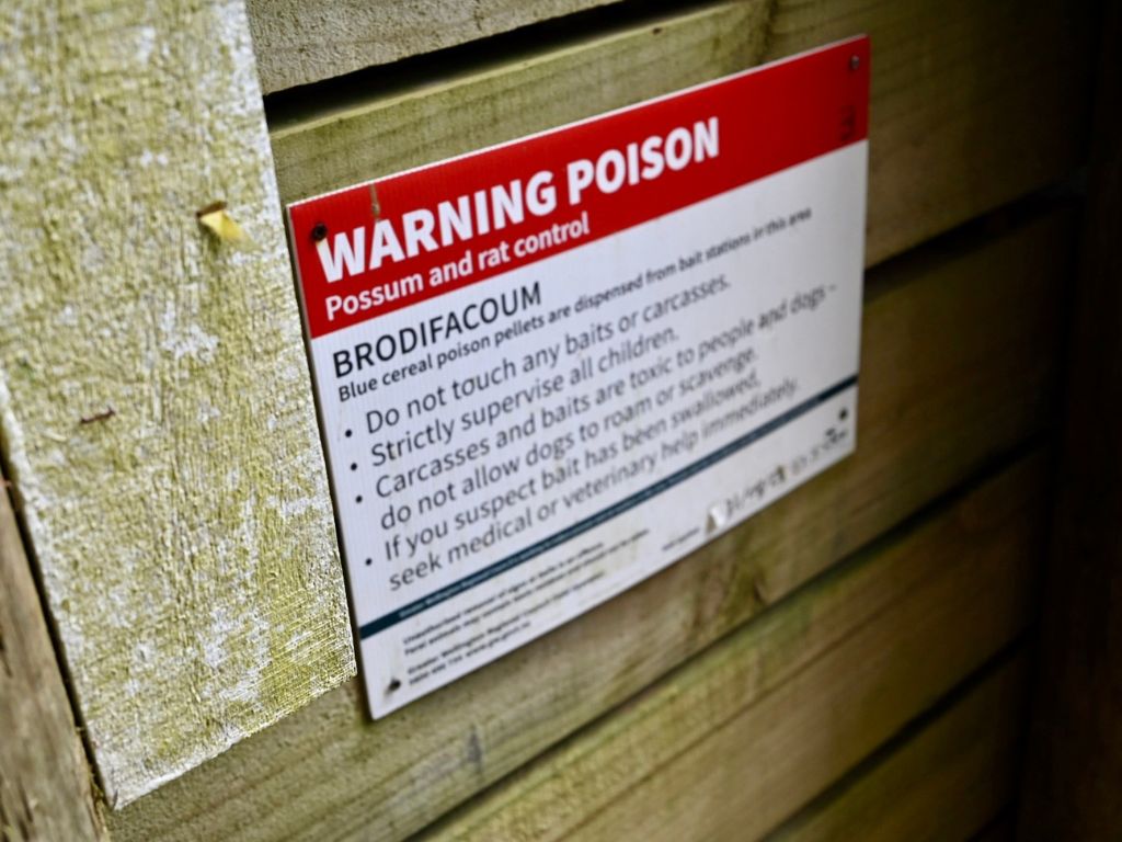 A warning sign