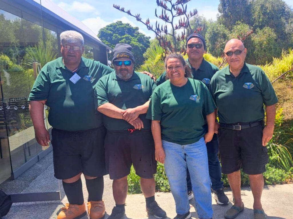 Some of the team from Ngahere Korowai.