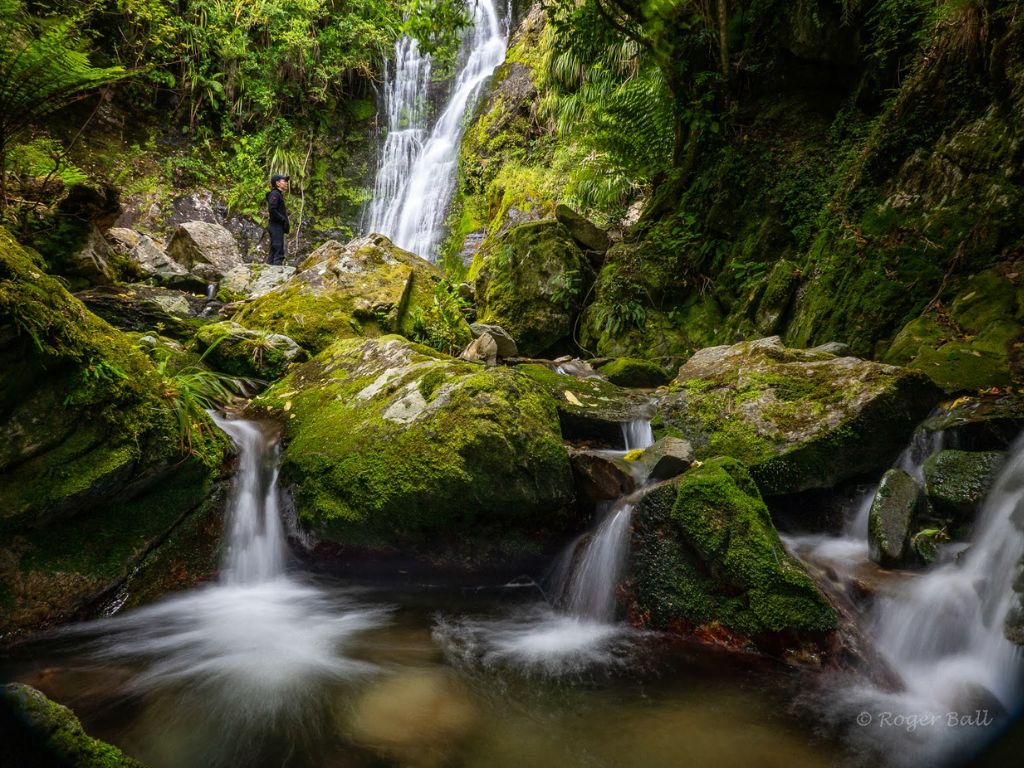 A waterfall in the bush