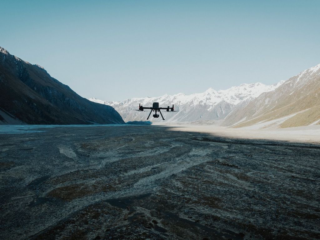 Heavy lifting drone flying in the NZ backcountry