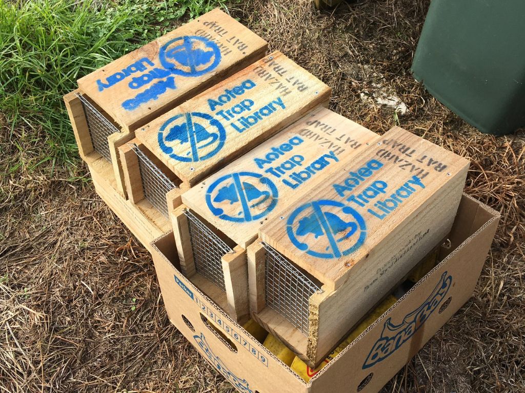 A pile of traps