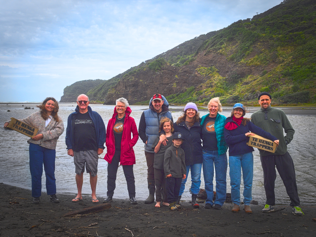Photo of group on the beach
